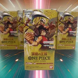 One Piece Card Game: Kingdoms of Interigue OP-04 JAPANESE Booster Box US Seller - Image 1