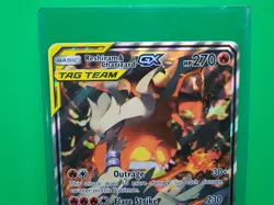 Pokemon TCG JUMBO Tag Team Card Reshiram & Charizard GX SM201 Promo - Image 2