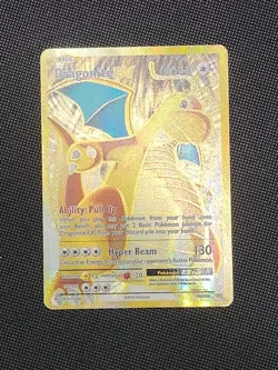 Pokemon Dragonite EX XY Evolutions Full Art Holo Card 106/108 - Image 1