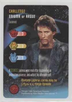 1996 Star Trek - The Card Game Challenge Lazarus - Image 1