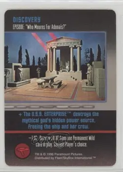 1996 Star Trek - The Card Game Discovery Episode: Who Mourns For AdonaisU - Image 1
