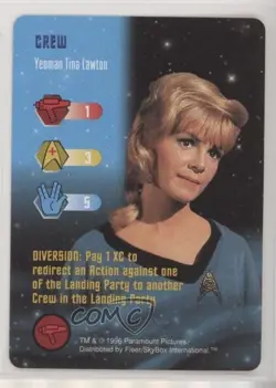 1996 Star Trek - The Card Game Crew Yeoman Tina Lawton - Image 1