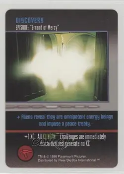 1996 Star Trek - The Card Game Discovery Episode: Errand of Mercy - Image 1