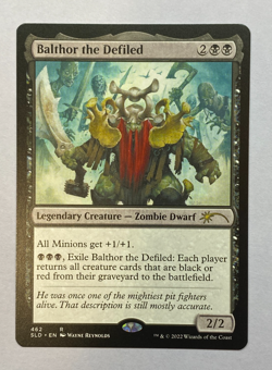 MTG - Secret Lair - Artist Series: Wayne Reynolds - Balthor the Defiled - NM - Image 1