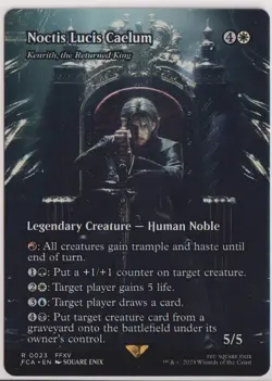 MTG Noctis Lucis Caelum (Showcase) Final Fantasy Non Foil - Image 1