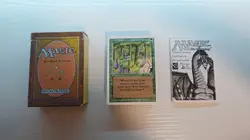 MTG Revised Edition Starter Deck - 53 Cards and Manual 1994 Magic The Gathering - Image 1