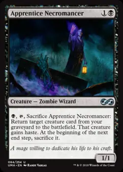 Apprentice Necromancer - Light Play MTG Ultimate Masters - Image 1