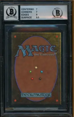 1993 MTG Unlimited #206 Ley Druid Sandra Everingham Signed BGS 7 AUTO 10 - Image 2