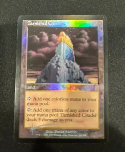 1x FOIL Tarnished Citadel MTG Odyssey Magic The Gathering - Image 1