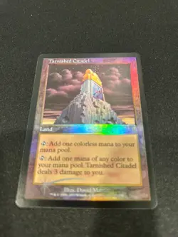1x FOIL Tarnished Citadel MTG Odyssey Magic The Gathering - Image 2