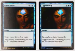 MTG 2x FOIL Opportunity #045 Modern Masters 2017 Magic the Gathering - Image 1