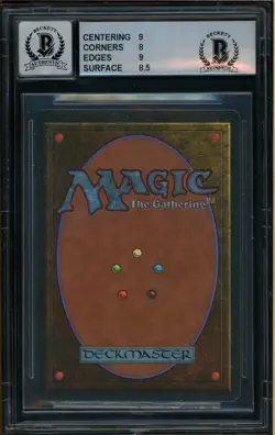 1995 MTG Ice Age Circle of Protection Sandra Everingham Signed BGS 8.5 AUTO 10 - Image 2