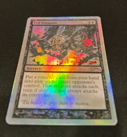 EVIL PRESENTS - Happy Holidays 2008 MTG Magic The Gathering FOIL - Image 2