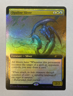 MTG - Secret Lair - Opaline Sliver - FOIL - NM - Image 1