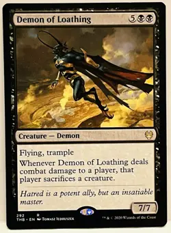 Demon of Loathing -#292-MTG- Theros Beyond Death-Regular-NM - Image 1