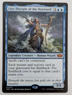 MTG | Lier, Disciple of the Drowned | Near Mint | Non-Foil - Image 1