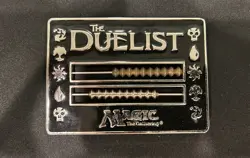The Duelist Abacus MTG WotC Black Abacus Life Counter '96-'98 Excellent - Image 1