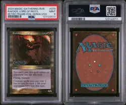 2024 MTG Ravnica Remastered #379 Rakdos, Lord Of Riots (Foil-Serialized) - PSA 9 - Image 3