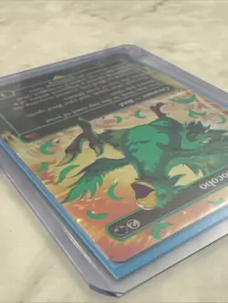 MTG Traveling Chocobo (Borderless) (Neon Ink Green) Final Fantasy Foil FIN 0551d - Image 5