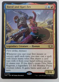 MTG | Baral and Kari Zev | Near Mint | Non-Foil - Image 1