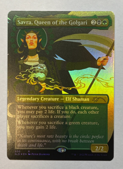 MTG - Secret Lair: Rule the Room - Savra, Queen of the Golgari - FOIL - NM - Image 1