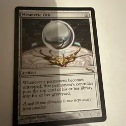 Mesmeric Orb * Mirrodin MTG Magic the Gathering Lightly Played - Image 1