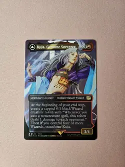 MTG - Kuja, Genome Sorcerer - Borderless - FIN 544 - Surge Foil - Image 1