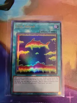 YuGiOh Fish Sonar LED9-EN020 Ultra Rare - Image 1