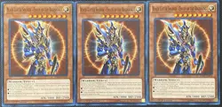 Black Luster Soldier - Envoy of the Beginning SDSH-EN012 1st Edition (x3) Yugioh - Image 1