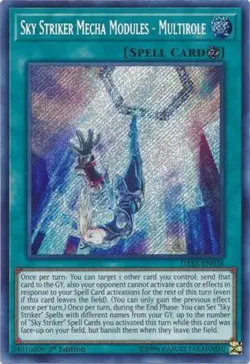 Yugioh! MP Sky Striker Mecha Modules - Multirole - DASA-EN038 - Secret Rare - 1s - Image 1