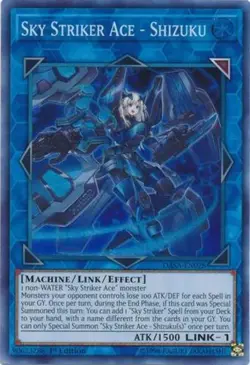 Yugioh! MP Sky Striker Ace - Shizuku - DASA-EN028 - Super Rare - 1st Edition Mod - Image 1