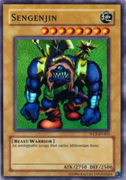 Yugioh! MP Sengenjin - WCS-EN403 - Super Rare - Limited Edition Moderately Playe - Image 1