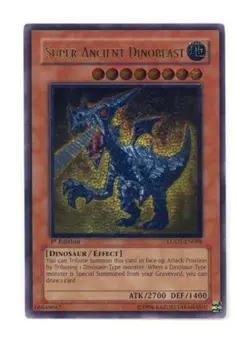 Yugioh! MP Super-Ancient Dinobeast - LODT-EN088 - Ultimate Rare - 1st Edition Mo - Image 1