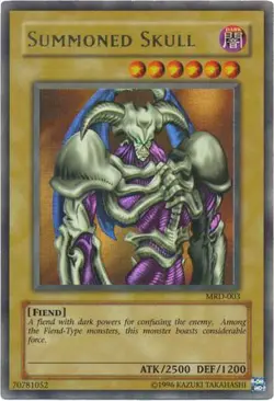 Yugioh! MP Summoned Skull - MRD-003 - Ultra Rare - Unlimited Edition Moderately - Image 1