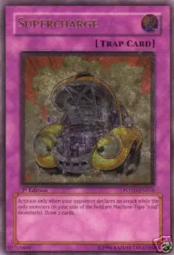 Yugioh! MP Supercharge - POTD-EN056 - Ultimate Rare - 1st Edition Moderately Pla - Image 1