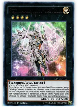 Yugioh! MP Stellarknight Triverr - MP15-EN165 - Ultra Rare - 1st Edition Moderat - Image 1
