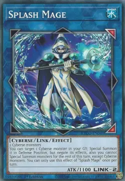 Yugioh! MP Splash Mage - ETCO-EN048 - Common - 1st Edition Moderately Played, En - Image 1