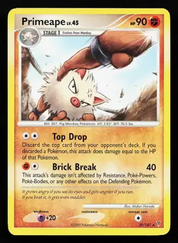 Primeape 39/147 Rare Supreme Victors Pokemon Card - Image 1