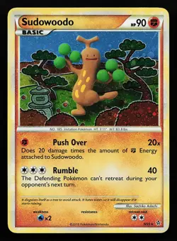 Sudowoodo 9/95 Holo Rare Unleashed Pokemon Card - Image 1
