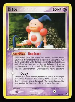 Ditto (Mr. Mime) 38/113 Uncommon Delta Species Pokemon Card - Image 1