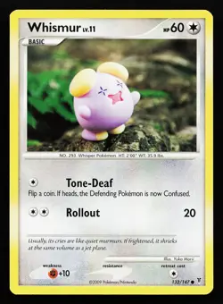 Whismur 132/147 Common Supreme Victors Pokemon Card - Image 1