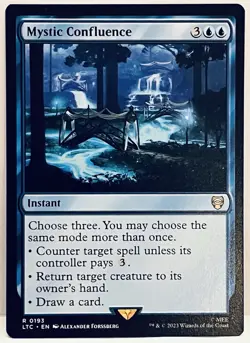 Mystic Confluence -#193-MTG- Commander:LOTR-Tales Of Middle-earth-Regular-NM - Image 1