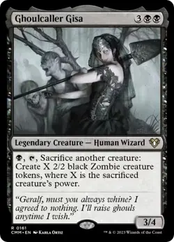 MTG Ghoulcaller Gisa - 161 / English / Lightly Played - Image 1