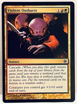Violent Outburst -#63-MTG- Alara Reborn-Regular-NM - Image 1