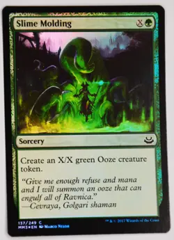 MTG Slime Molding #137 FOIL Modern Masters 2017 Magic the Gathering - Image 1