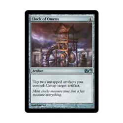 WOTC MtG M13 Clock of Omens (U) EX - Image 1