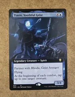 Timin, Youthful Geist Extended Art Crimson Vow - NM MTG - Image 1