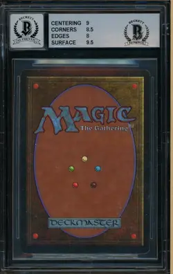 1994 MTG Revised Edition Evil Presence Sandra Everingham Signed BGS 8.5 AUTO 10 - Image 2