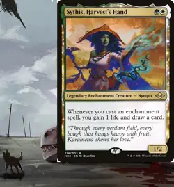 Sythis, Harvest's Hand Commander Deck Enchantment EDH MTG Magic *Ready-to-Play* - Image 1