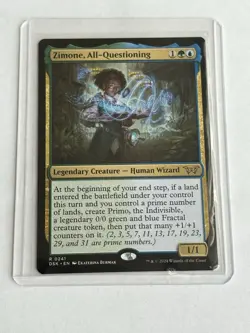 Zimone, All-Questioning - Duskmourn (DSK) - MTG Rare #241 | Regular Card - Image 2